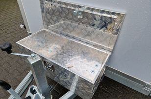Werkzeugbox Staubox Aluminium Werkzeugkoffer abschließbar rechteckform 76x24x33cm (M)