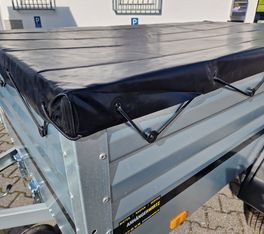 Plane Flachplane (XS) 203x116cm schwarz für Brenderup 1205