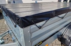 Plane Flachplane (XS) 203x116cm schwarz für Brenderup 1205