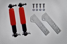 Stoßdämpfer Radstoßdämpfer Set je Achse für Hulco Rota Medax