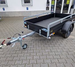 Saris Anhänger DV135 McAlu Pro MP 255x133x44cm black klappbare Vorderwand 1350kg