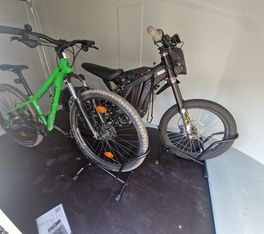 Fahrrad E-Bike Parkklemme / Wippe Cycle Rack schwarz