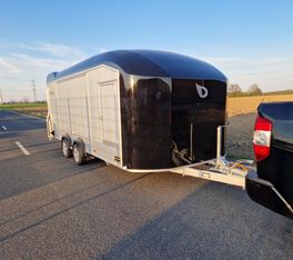 Cargo Roadster 2000 550x220x204cm Poly black Car Edition Pullman 3500kg