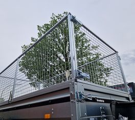 Laubgitteraufsatz (XS) +80cm 270x125cm Stahlgitter steckbar für Brenderup 2270