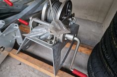 Seilwinde Winde 900kg mit Halter Windenbock für HULCO TERRAX