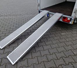 Auffahrrampen Alu Rampen gelocht 200cm im Paar bis 1000kg Traglast