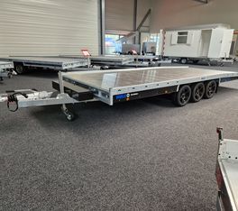 CARAX-3 3500 Go Getter Multitransporter 540x207cm Aluboden Alufelgen black LED Tridem 3500kg