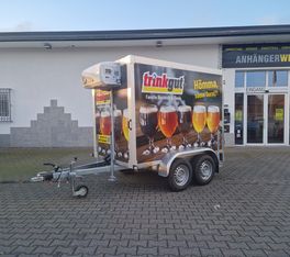 Kühlanhänger AZKF 2025/145 243x144x180cm GOVI 4 Kühlaggregat 60 Frioliner