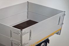 Bordwandaufsatz Alu (XS) für EDUARD 2014 light 200x145cm