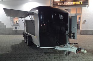 Cargo Roadster 700 375x180x200cm Alu Poly black Serviceklappe Seitentür li 2600kg 100km/H