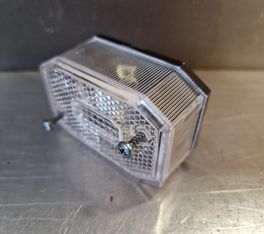 Positionsleuchte Flexipoint I weiß reflektierend für 12 V ohne Leuchtmittel