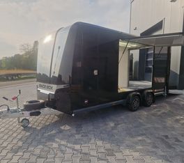 Race BOX 610-5019-30-2-12-B 500x195x200cm black Flügeltüren Rückfahrkamera Lüfter 3000kg