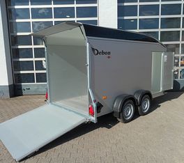 Cargo Roadster 700 375x180x200cm Alu Poly black Pullman 100km/H 2600kg Modell 2025