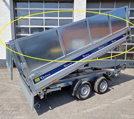 Bordwandaufsatz Blech (M) +70cm 360x180cm für Debon PW 3,6