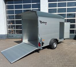 Cargo Roadster 400 312x164x184cm Alu Poly irongrey Seitentür Aluboden Pullman 1300kg 100km/H