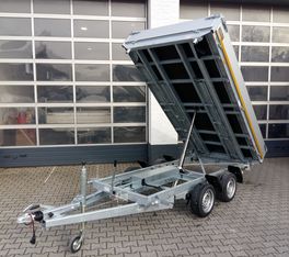 Kipper 330x180x30cm Elektrisch+Notpumpe Rampen Stützen niedrig 13" (L) 3500kg