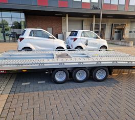 BJT T Transporter 231 500x224cm blackline Auffahrrampen 235cm Tridem 10" 3500kg