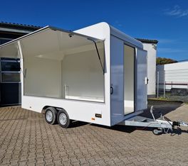 Verkaufsanhänger VK 420 200 aero retro 420x200x230cm Verkaufsklappe (XL) 2000kg Abverkauf Aussteller
