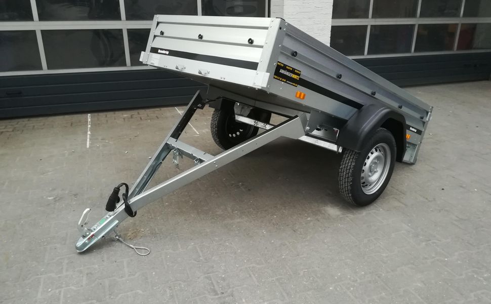 trailershop.de Brenderup 1205SUB Klappdeichsel Kippi 203x116x35cm XS 750kg Ansicht A
