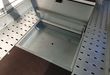 trailershop.de Aluminiumdeckel und Gasfederung für mittige Bodenstaubox Race Sport 5510 Ansicht B
