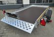 trailershop.de Senklift Anhänger MSL 1530151 301x151x10cm yellow Plattform hydraulisch absenkbar 1500kg D
