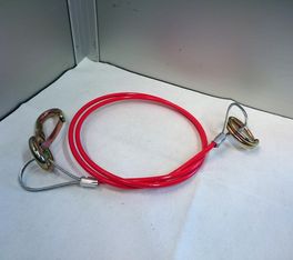 Abreißseil 1000mm PVC-ummantelt rot TOPSELLER