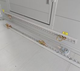 Zurrschiene Airline Schiene Alu Anker rund 3 Meter