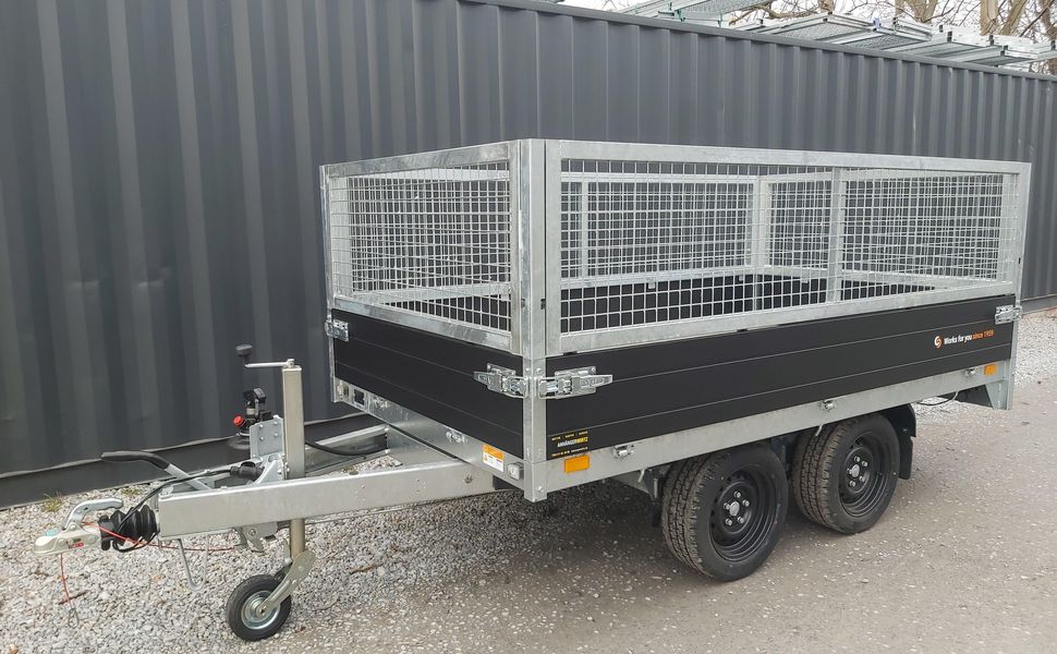 trailershop.de Laubgitter M 60cm 306x170cm für Saris PL K1 K3 306 170 ab BJ 2020