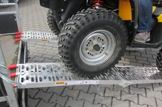 Auffahrrampen Alu Rampe klappbar 2300mm Paar Tragkraft max. 340kg