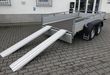 trailershop.de Saris Anhänger FW2000 McAlu Pro 306x155x45cm M Rampen Ansicht A