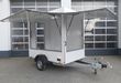 trailershop.de Verkaufsanhänger TFS Multi VK 250.02 250x150x200 2 Klappen Hecktür 230V IL Dachlüfter 100kmH 1300kg B
