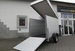 trailershop.de ALUBOXX Deckelanhänger GTB 1200 VT3 251x126x153cm Heckrampe S 1200kg B