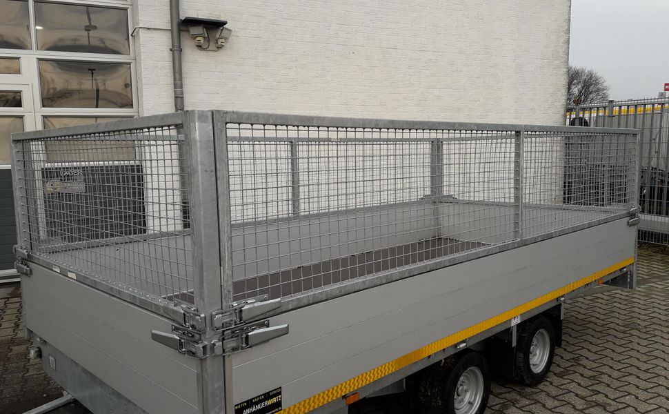 trailershop.de Laubgitter XL 70cm 406x180cm für Eduard Pritsche Multi