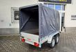 trailershop.de Aluliner Planen Anhänger GTT 2000 251x126x150cm Plane aero schräg S 2000kg H