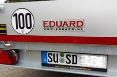 100 km/H Fahrwerk Aufrüstung Achse gebremst für EDUARD Trailer 2000-3500kg