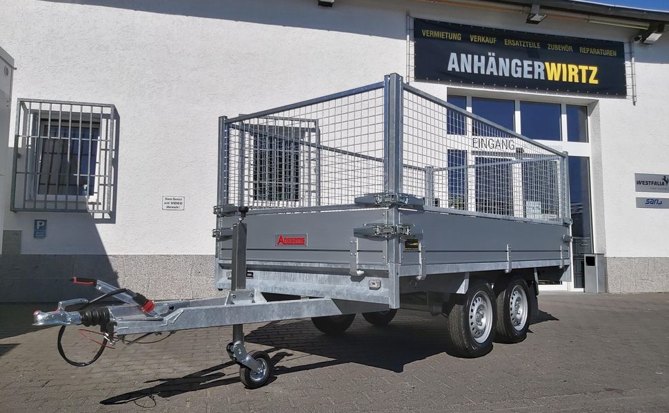 trailershop.de Zubehör Laubgitter plus70cm M 305x153cm Gestell für Anssems PSX S