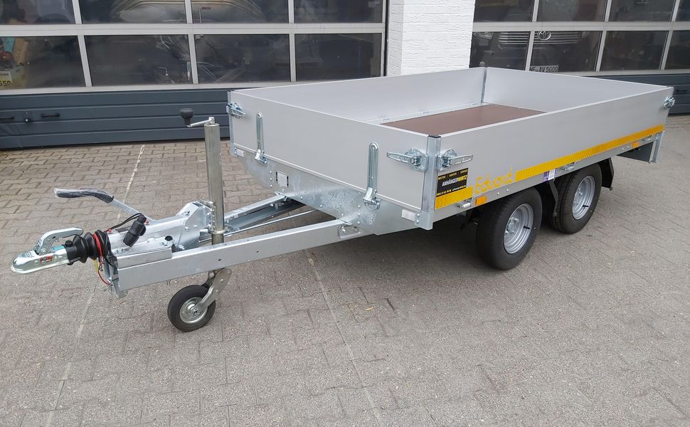 trailertshop.de EDUARD Hochlader light 250x145x30cm Lfh 56cm niedrig Fahrgestell Tandem 2000kg