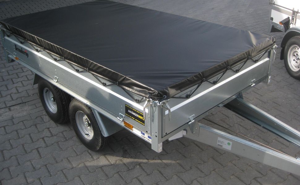 trailershop.de Brenderup Zubehör Flachplane 3251 Profilansicht