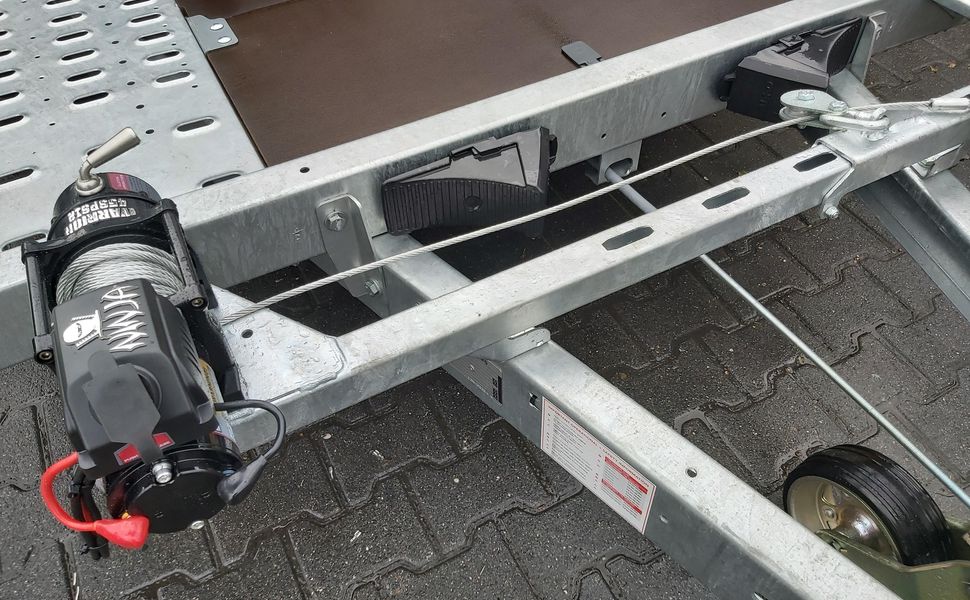 trailershop.de Elektrische Seilwinde mit tragbarer Batterie für Brian James C4 A2 A4 Bild B