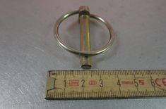 Splint mit Ring 6mm Klappsplint für Sicherung Laubgitter Bordwandaufsatz