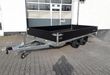 trailershop.de Saris Pritschenanhänger 406x204x35cm black Edition LED Beleuchtung 13 XL 2700kg Ansicht A