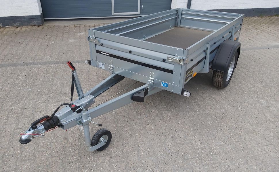 trailershop.de Brenderup 2260 SB 1300 258x128x40cm Stahl klappbare Vorderwand 1300kg