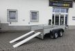 trailershop.de Saris Anhänger FW2000 McAlu Pro 306x155x45cm M Rampen Ansicht D