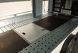 trailershop.de Aluminiumdeckel und Gasfederung für mittige Bodenstaubox Race Sport 5510 Ansicht A