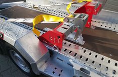 Trac Strap mit Gurten für Kettenbagger Sicherung für 130cm breite Digger Plant