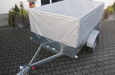 Plane (XS) grau 203x117cm für Laubgitter Kippi 200 / 1205 SUB500 ( Abdeckplane ohne Laubgitter )
