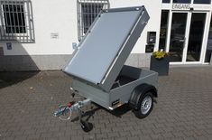 ALUBOXX Deckelanhänger GT 500 HT 151x101x48cm (XXS) 500kg Sommer Aktion direkt