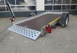 trailershop.de SENKLIFT ANHÄNGER MSL 1530151 301X151X10CM YELLOW PLATTFORM HYDRAULISCH ABSENKBAR 1500KG B
