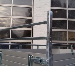 Gitter H Gestell 133cm breit für Saris DV Serie ab 2015