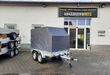 trailershop.de Aluliner Planen Anhänger GTT 2000 251x126x150cm Plane aero schräg S 2000kg O